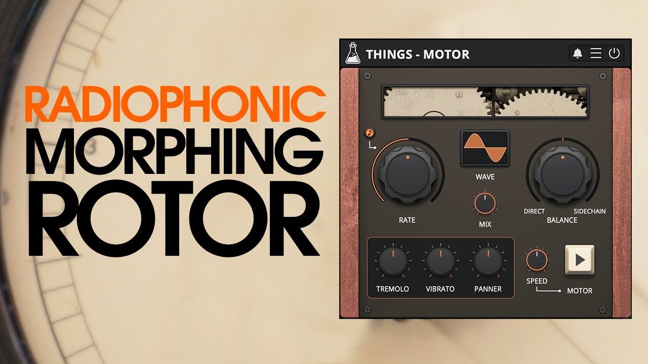 My radiophonic plugin: AudioThing Things Motor feat. @LOOK MUM NO COMPUTER