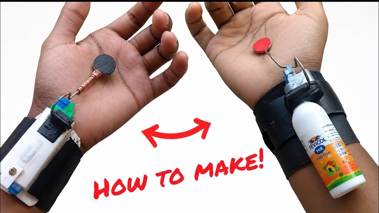 😀TUTORIAL!↔MR web shooter how to make?
