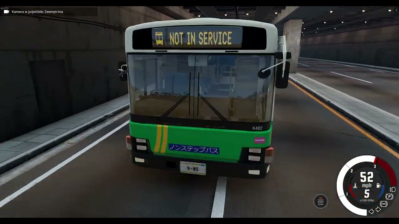 BeamNG.Drive Hirochi Aero Japanese Bus