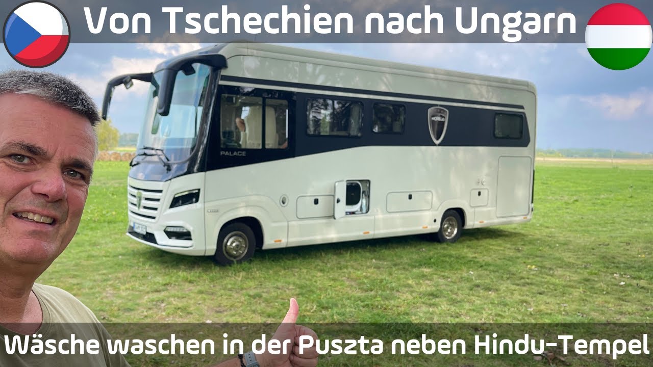 Lange Reise: Von Tschechien in die Puszta zum Wäschewaschen neben Hindu-Tempel #Linerlife