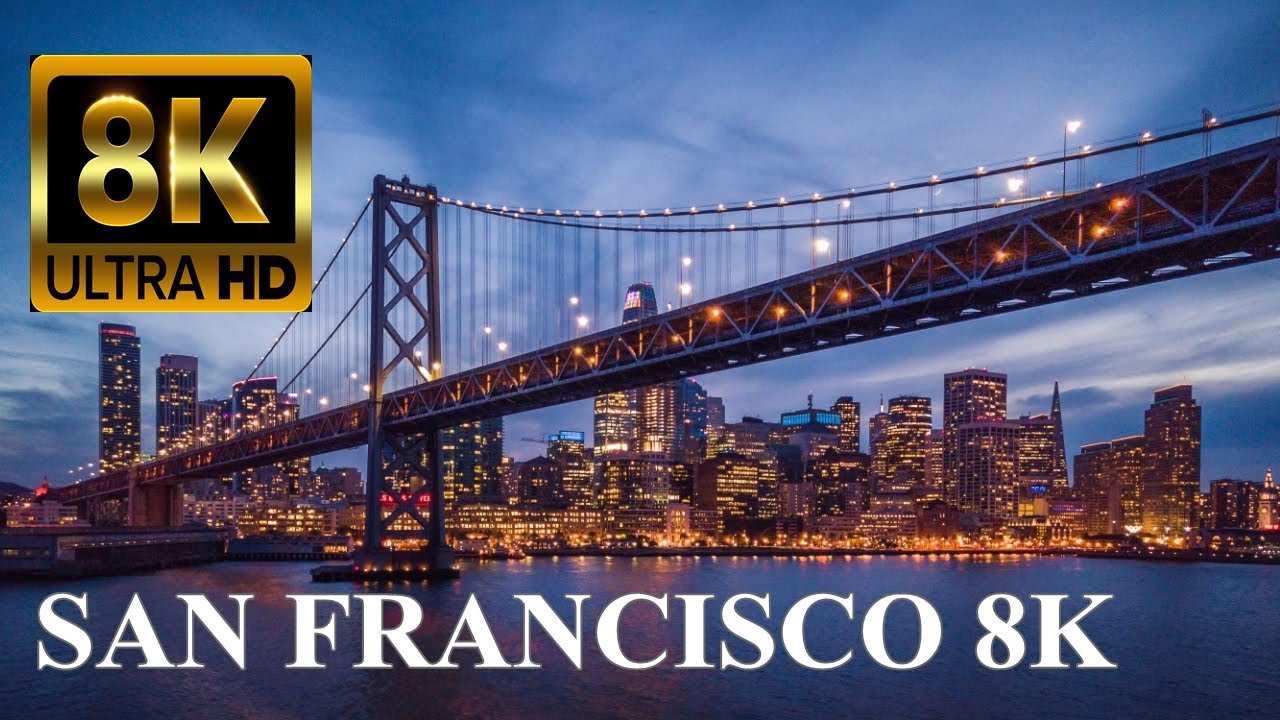 San Francisco, California, United States of America 8K Ultra HD Video