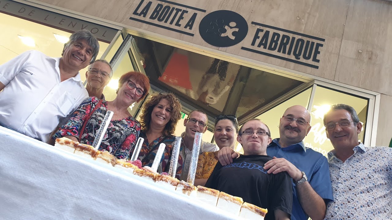 [ANNIVERSAIRE] L'Unapei 66 et l'Envol fêtent 1 an de la Boîte à Fabrique - #TVCAT