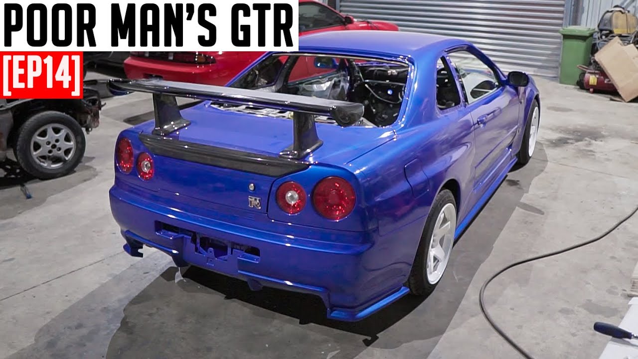 Salvaged R34 Skyline almost Fully RESTORED | Poor Man's GTR [EP14]