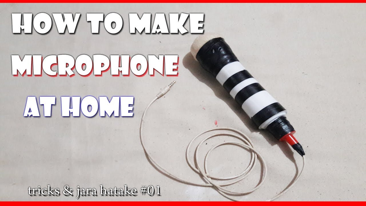How to Make Microphone HD at Home easy