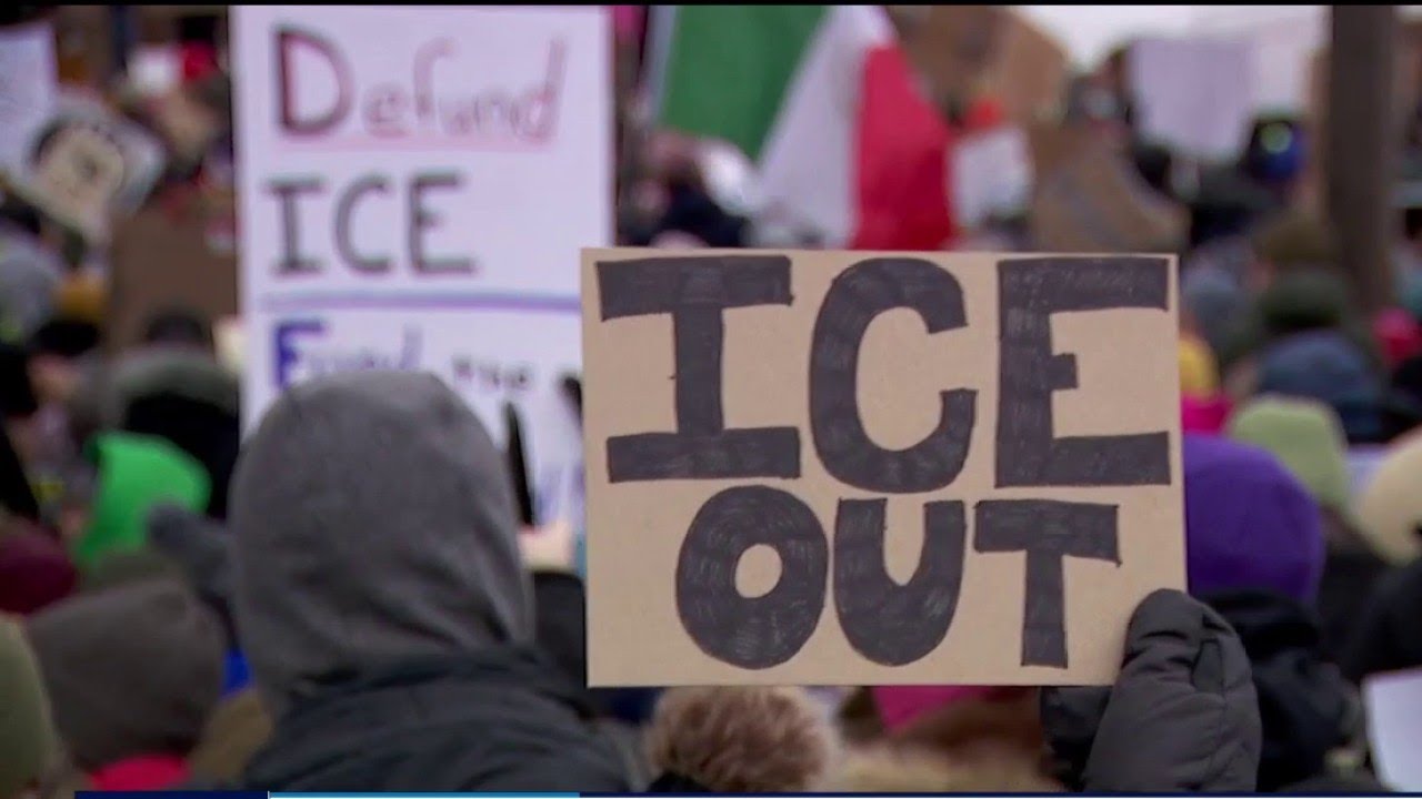 Minneapolis ICE shooting protest - Saturday, January 10