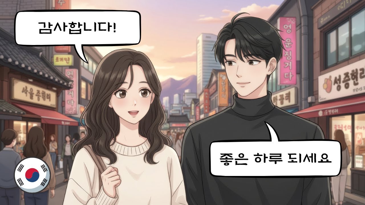 🇰🇷 Learn Korean through 5 Real Daily Conversations: Practice for Beginners