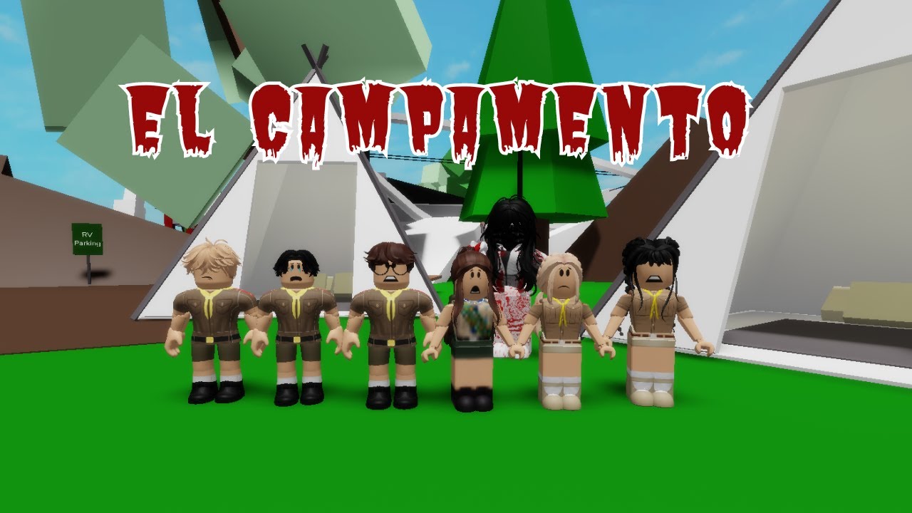 EL CAMPAMENTO😢😭 HISTORIA DE ROBLOX BROOKHAVEN