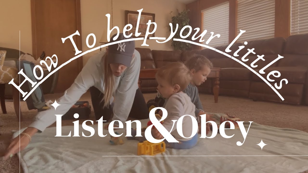 Parenting Tip: how to help your littles listen and understand boundaries