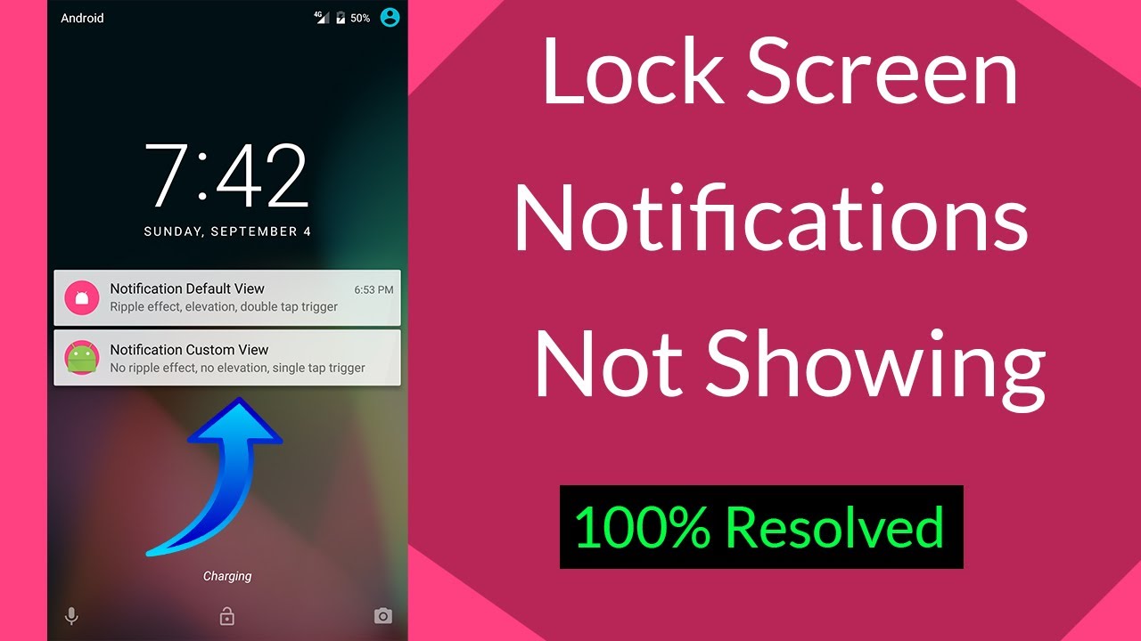 How to Fix Lock Screen Notifications are Not Showing on Android Mobile?