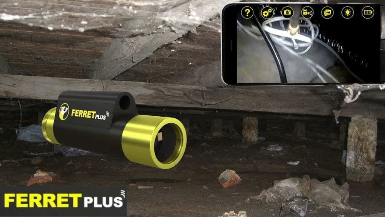 Trying the Ferret plus - WIFI Inspection camera and cable pulling tool