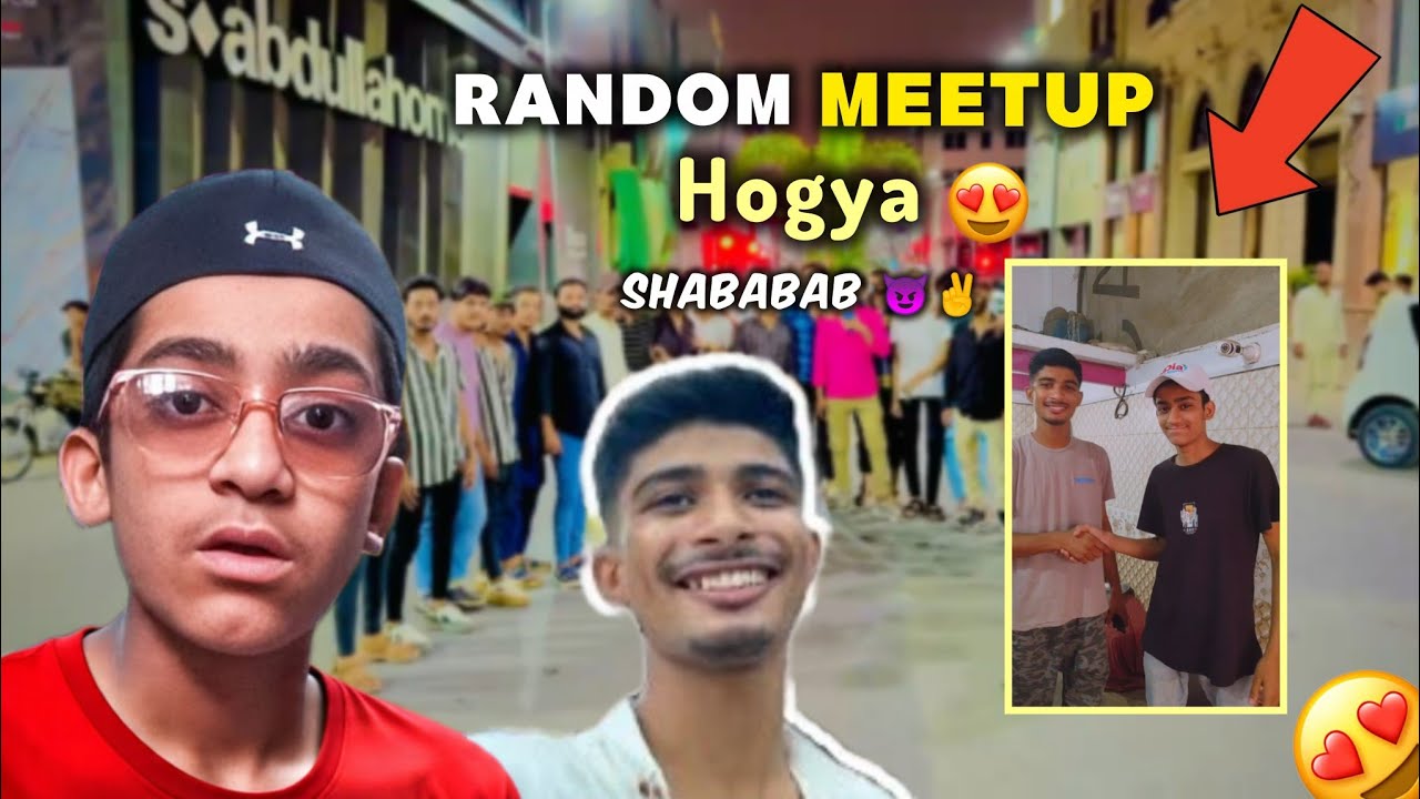 Random meetup with @ShabababWaly  🤩 | SALLU WORLD 