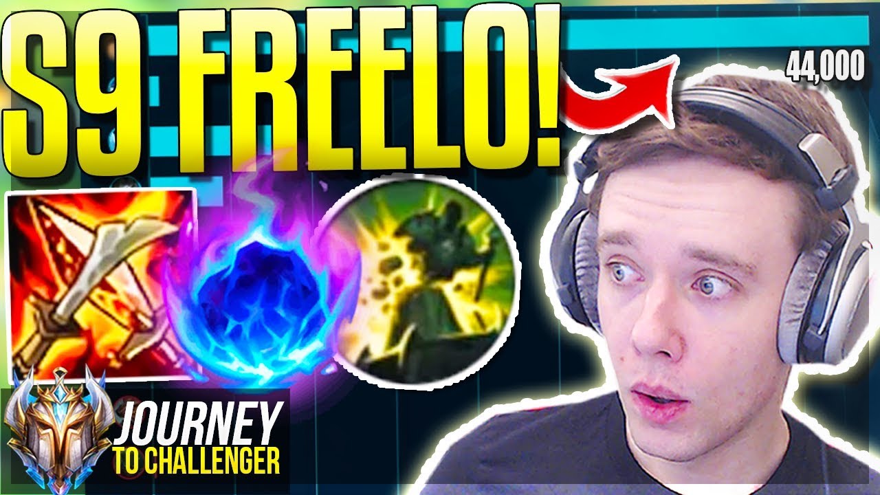 THIS CHAMP 100% WILL DESTROY S9!! FREELO - Journey To Challenger | League of Legends