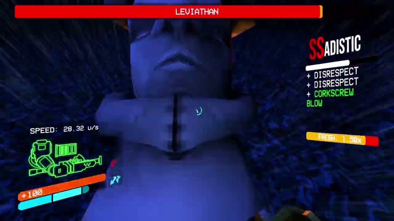 ULTRAKILL Leviathan fight touching the boat only once