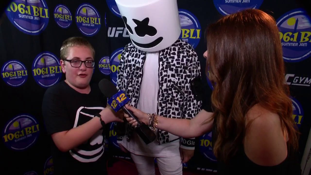 Full interview Marshmello and his biggest fan Teddy