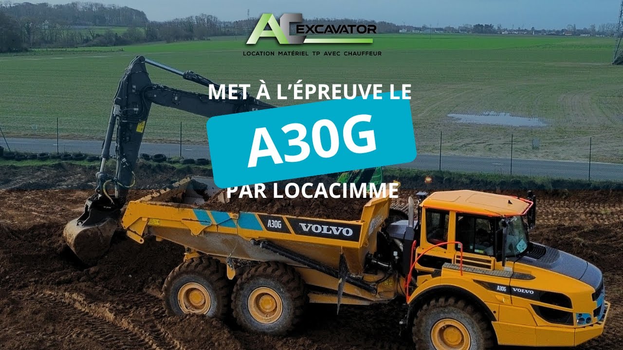 Mise à l'épreuve du Volvo A30G
