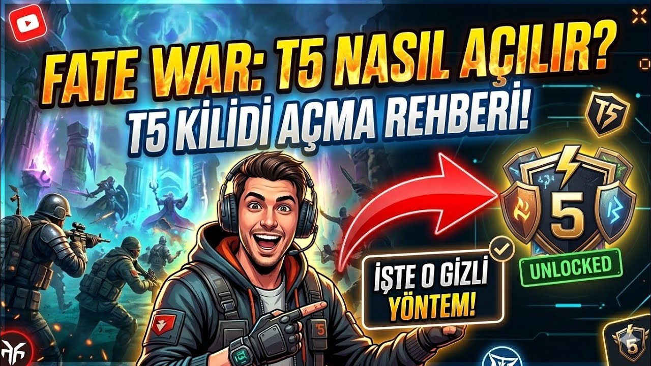 FATE WAR T5 NASIL AÇILIR YAPILMASI GEREKENLER!!