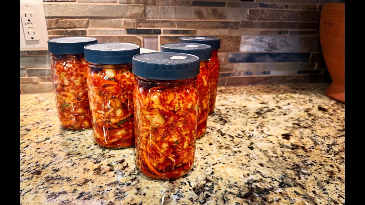 Kimchi, a request from my sister