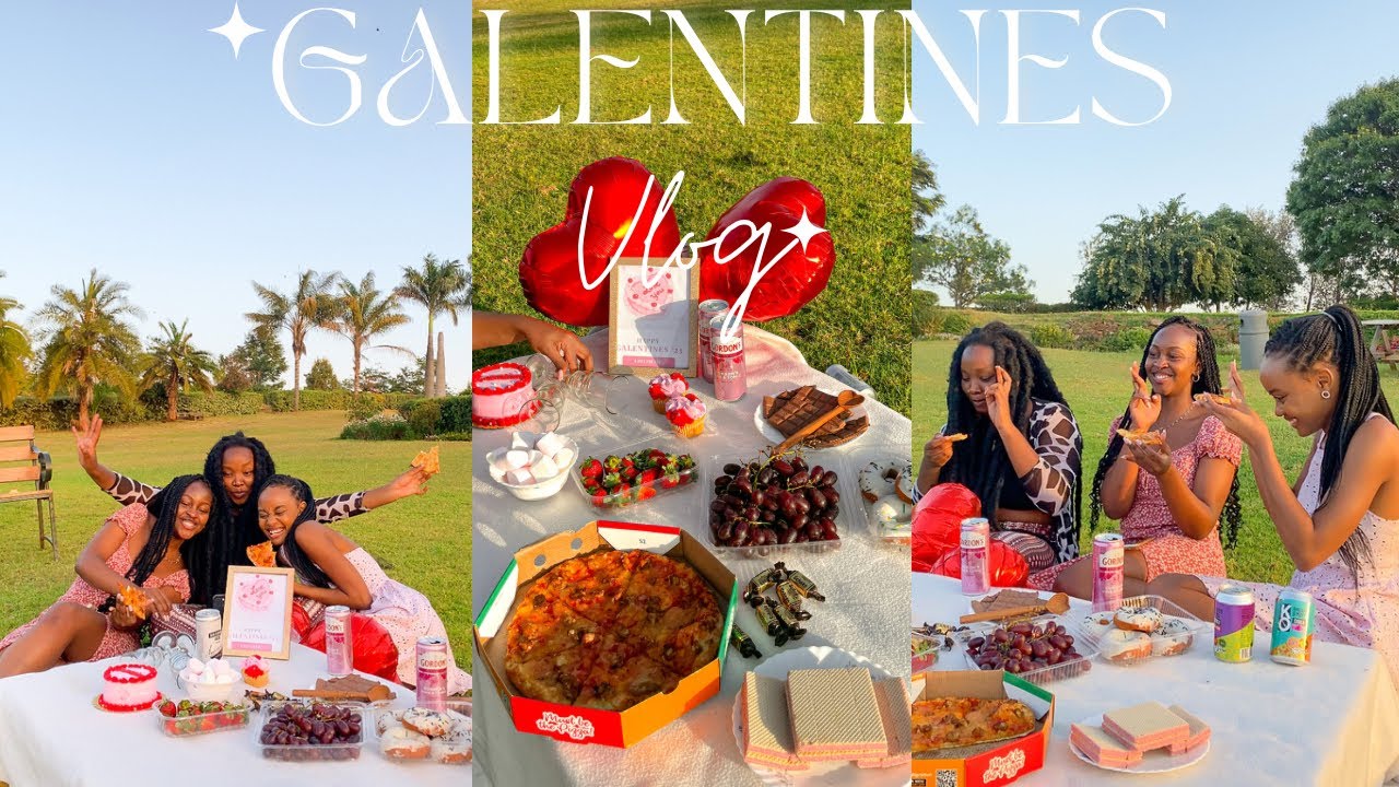 GALENTINES PICNIC VLOG 🎀