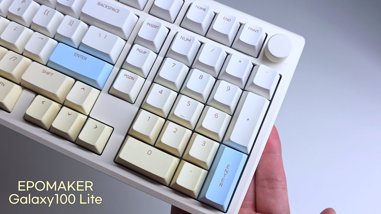 키감, 디자인 완벽! EPOMAKER Galaxy100 Lite