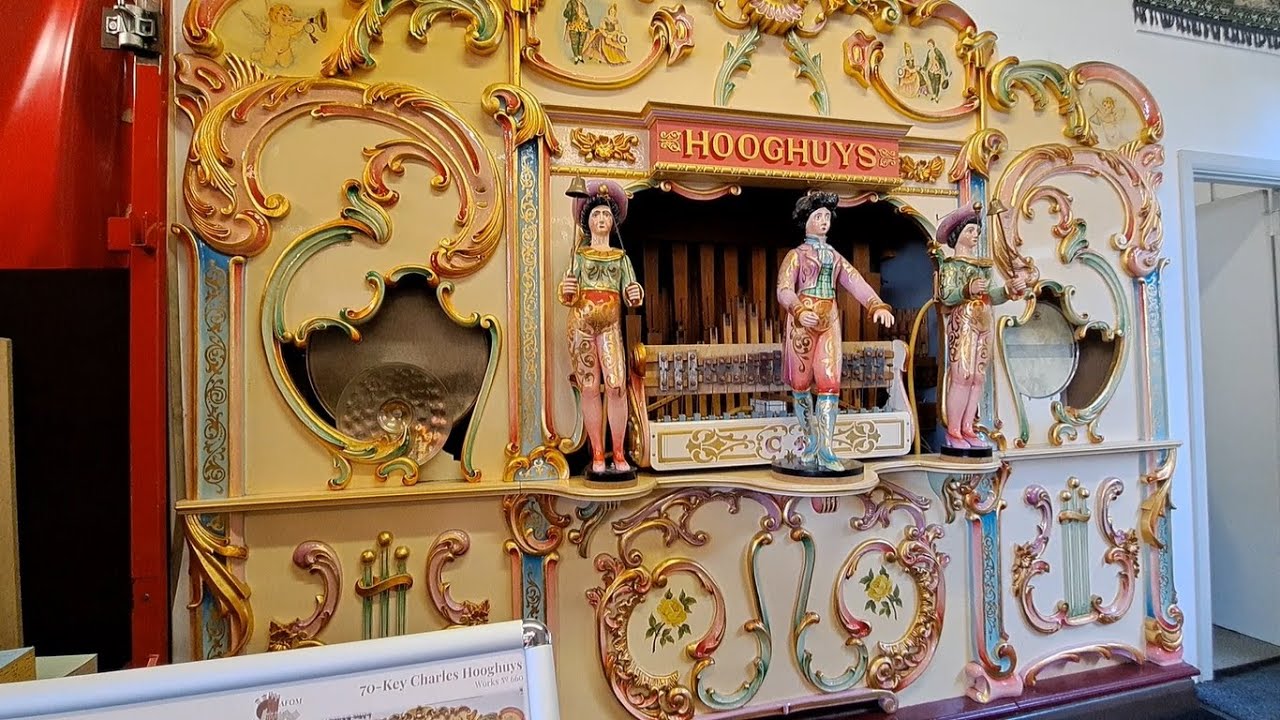 70 key Hooghuys fairground organ - Amersham, November 2023