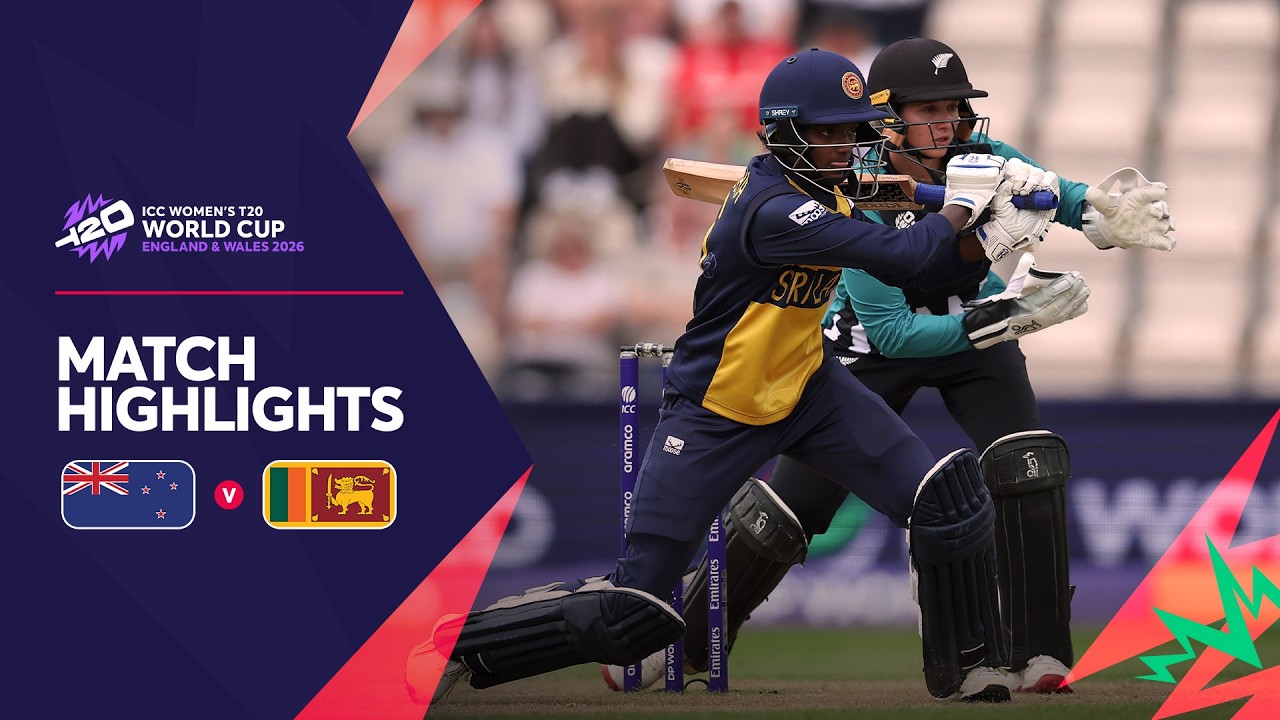 New Zealand v Sri Lanka | Match Highlights | Women's #T20WorldCup 2026