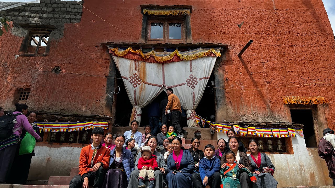 Tashi tsechu at gonpa gar mustang Nepal 🇳🇵