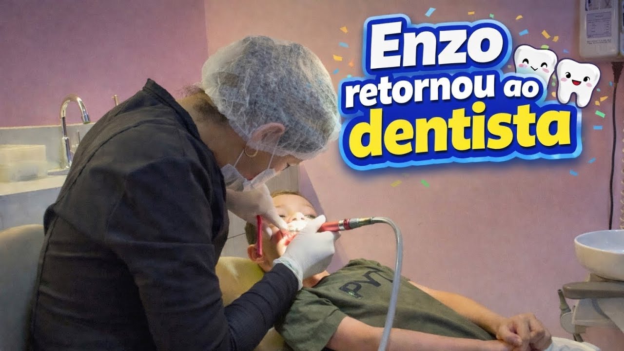 ENZO RETORNOU PARA O DENTISTA | Eles ganharam presente 🎁 