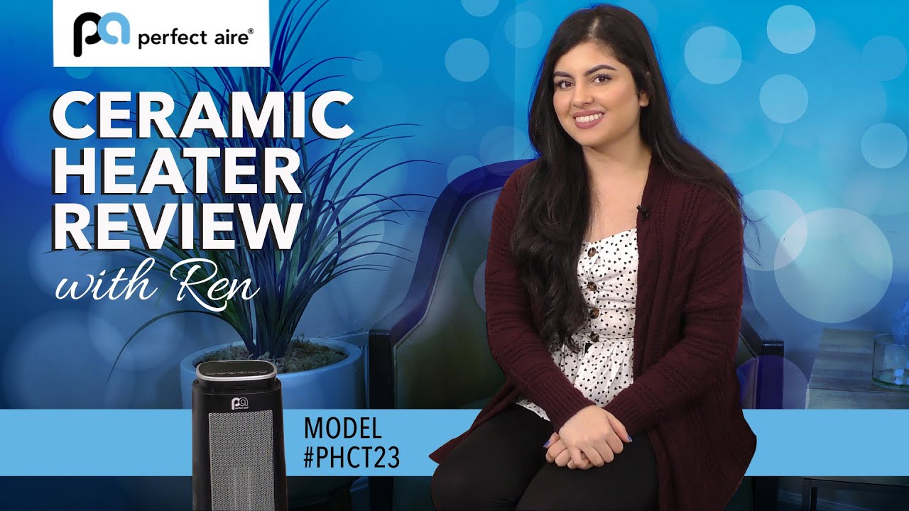 Space Heaters with Ren! | Perfect Aire Oscillating Ceramic Tower Heater