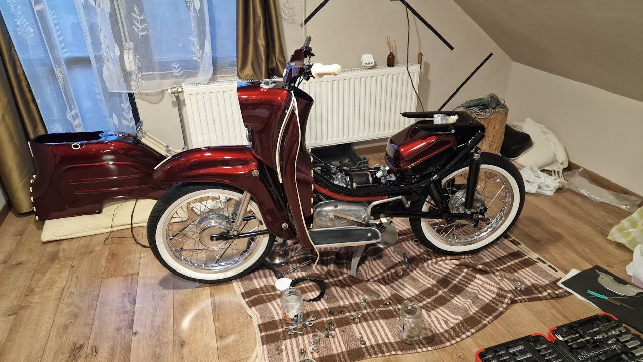 Simson Swalbi teljes felújítása 