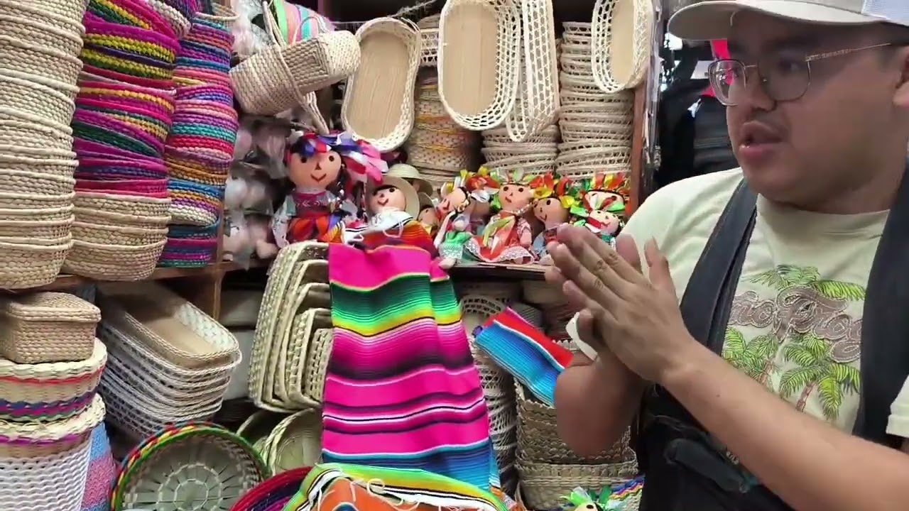 😱 CANASTAS y ARTESAN&Iacute;AS en MERCADO DE SONORA💯CDMX