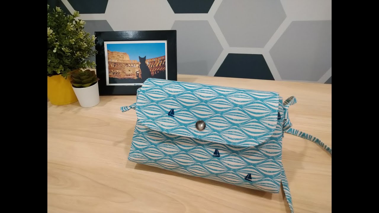 隨身帆船小包DIY~Small bag DIY!!