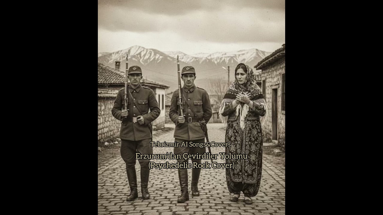 Erzurum’dan Çevirdiler Yolumu(Psychedelic Cover) #ai #music #rock #cover #hilmiyarayıcı