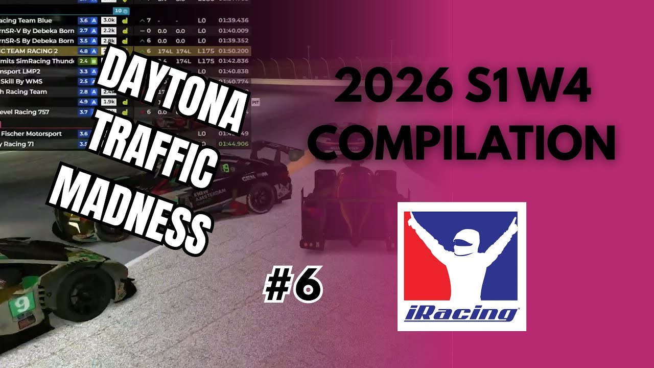 iRacing Season 1 Week 4 2026 #6 – Crash Compilation | Wrecks, Saves & Incidents