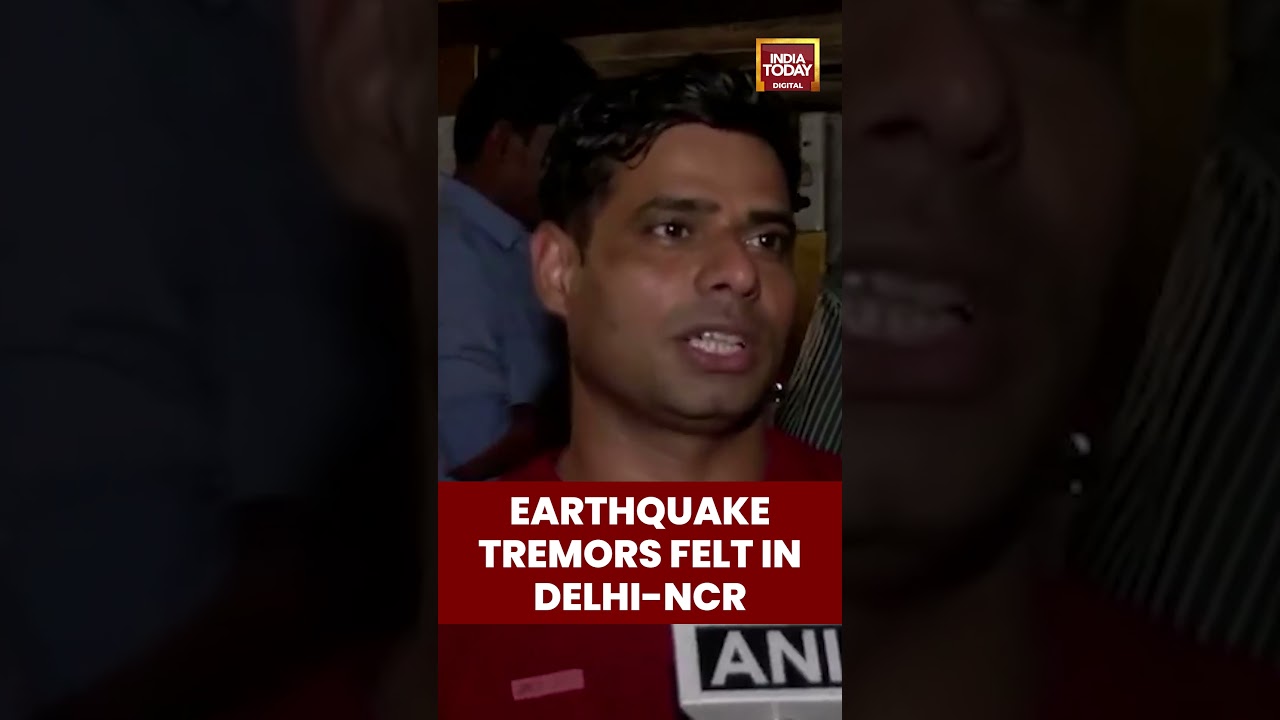 Earthquake Tremors Jolt Delhi-NCR Second Time In Two Days | India Today