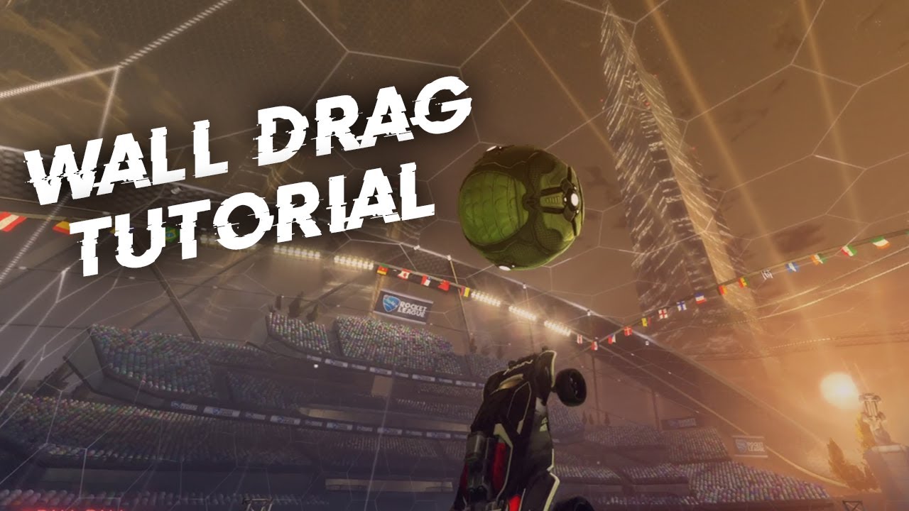 COMO FAZER WALL DRAG - Rocket League