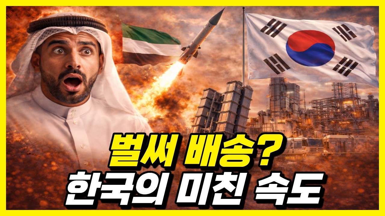 “벌써 배송중이라고?” UAE 긴급 미사일 요청에 세계가 놀란 한국의 속도