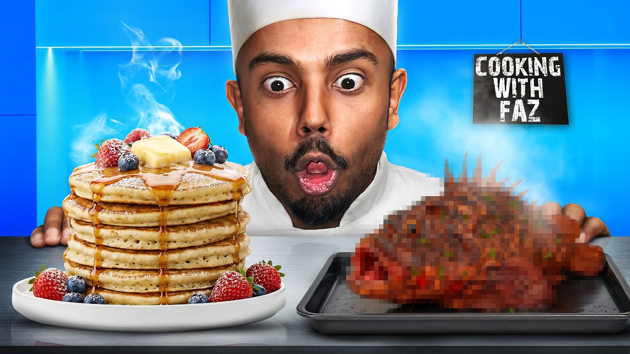BEST PANCAKE IN THE WORLD! | COOKING WITH FAZ | Season - 2