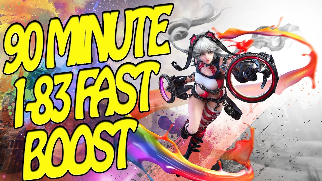 90 MINUTE 1-83 LV. FAST BOOST (AION ONLINE 8.0)