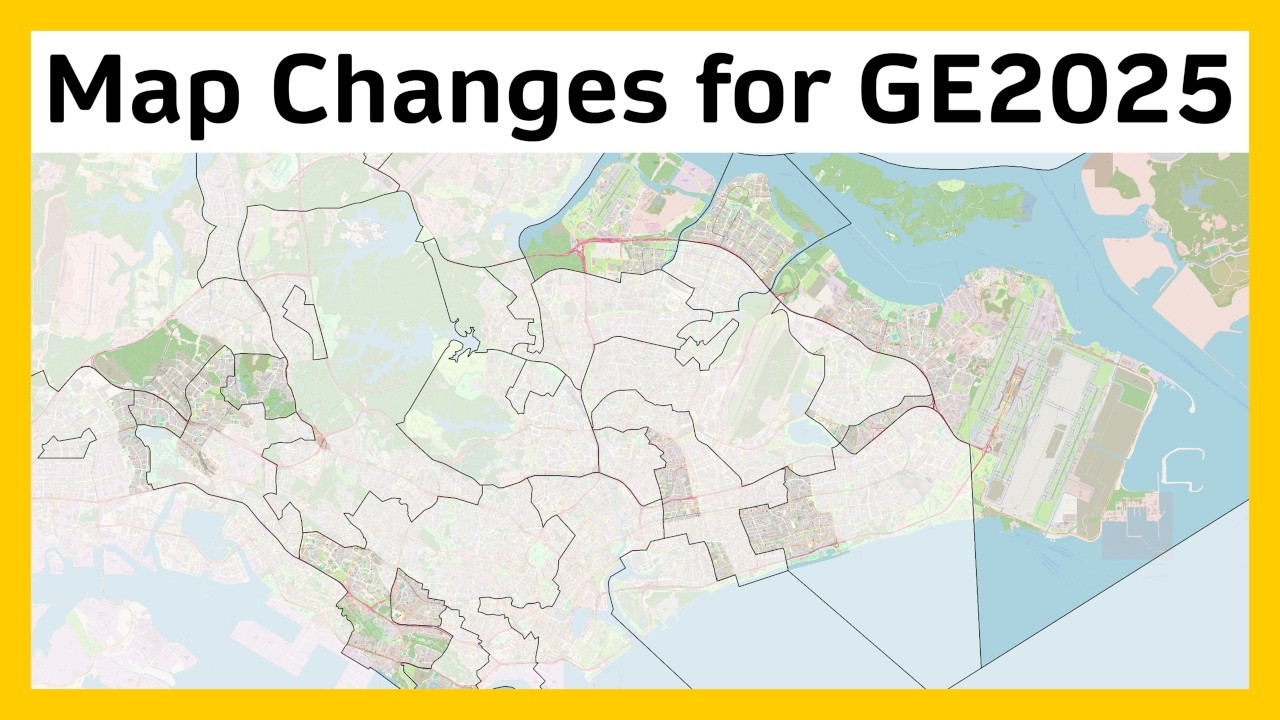GE2025: What are the changes? | Singapore Election Map Changes