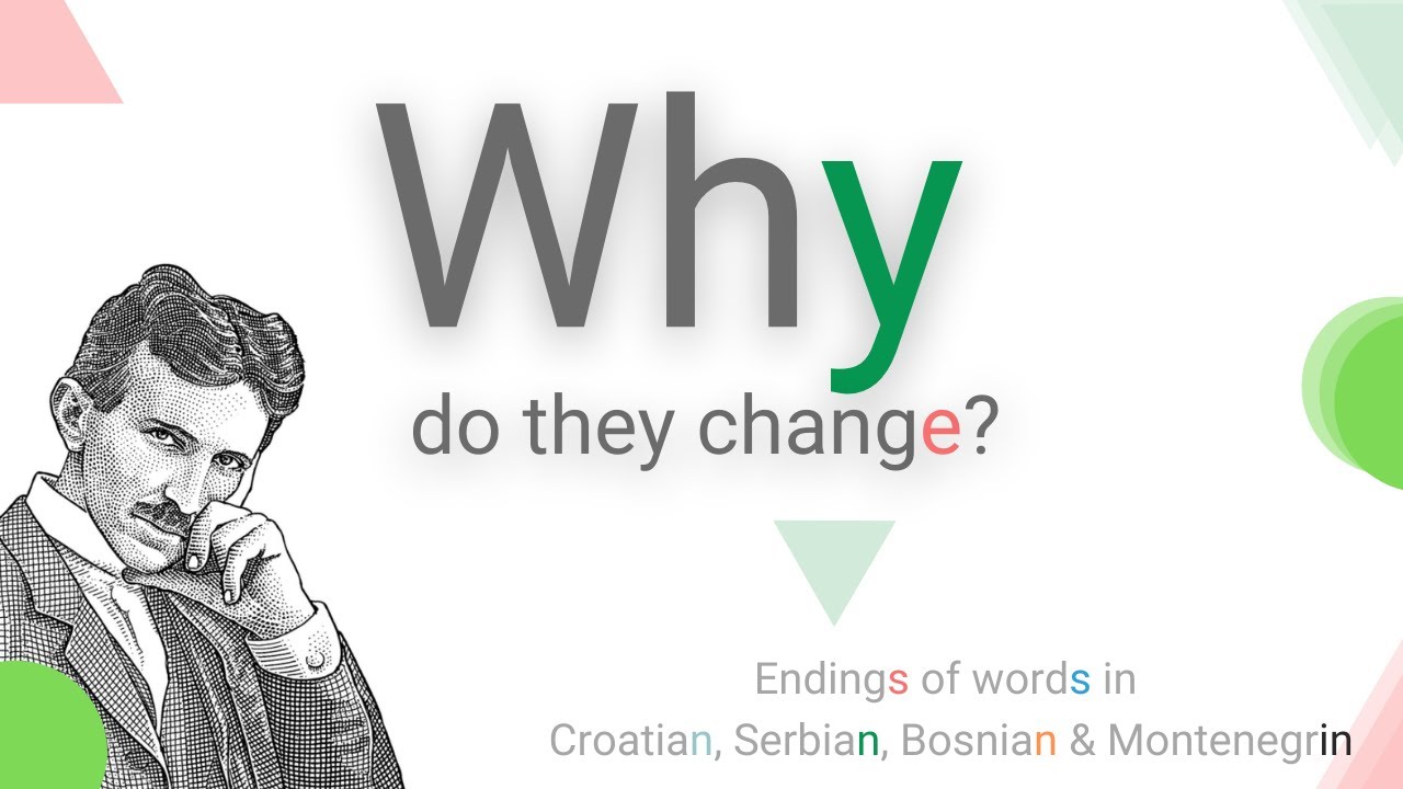 Declination of nouns and adjectives in Serbian, Croatian, Bosnian, Montenegrin
