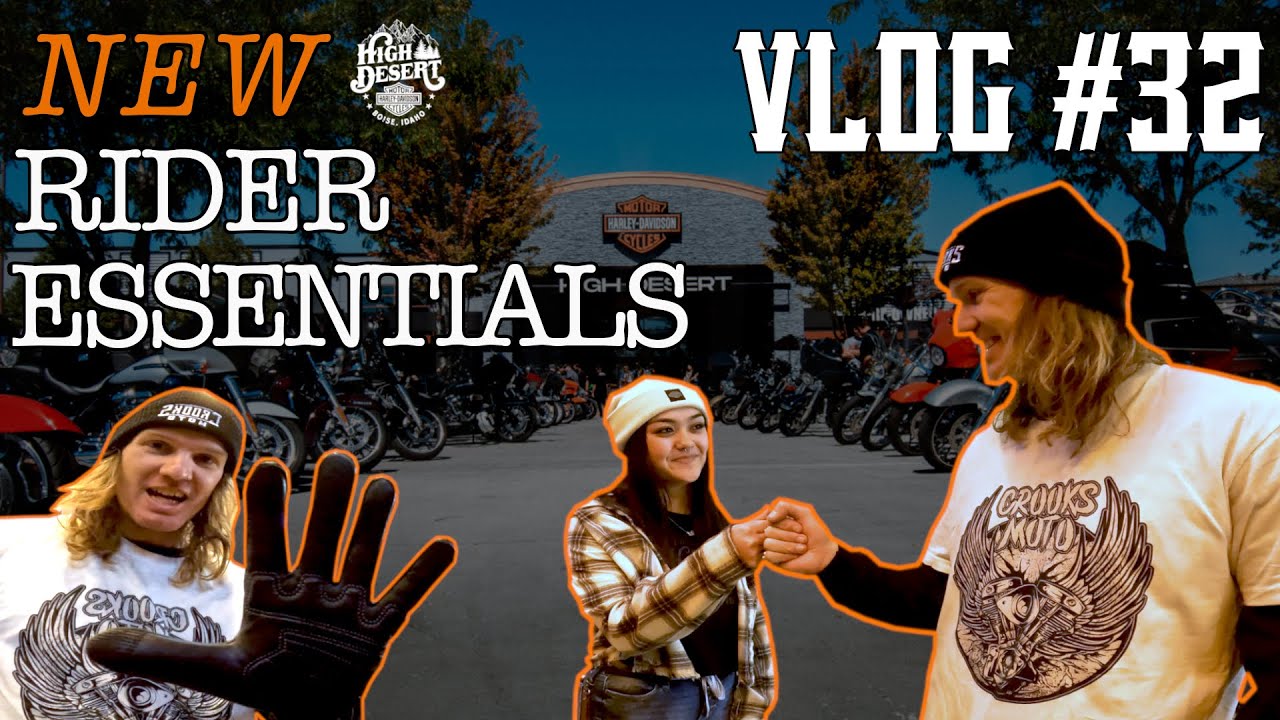 #32 New Rider Essentials @highdesertharley | Tips for buying motorcycle gear