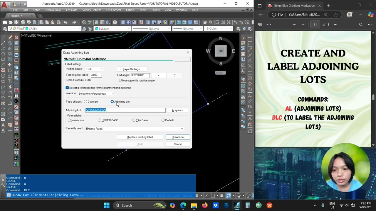How to Create a Sketch Plan using the NMAX Surveying Software