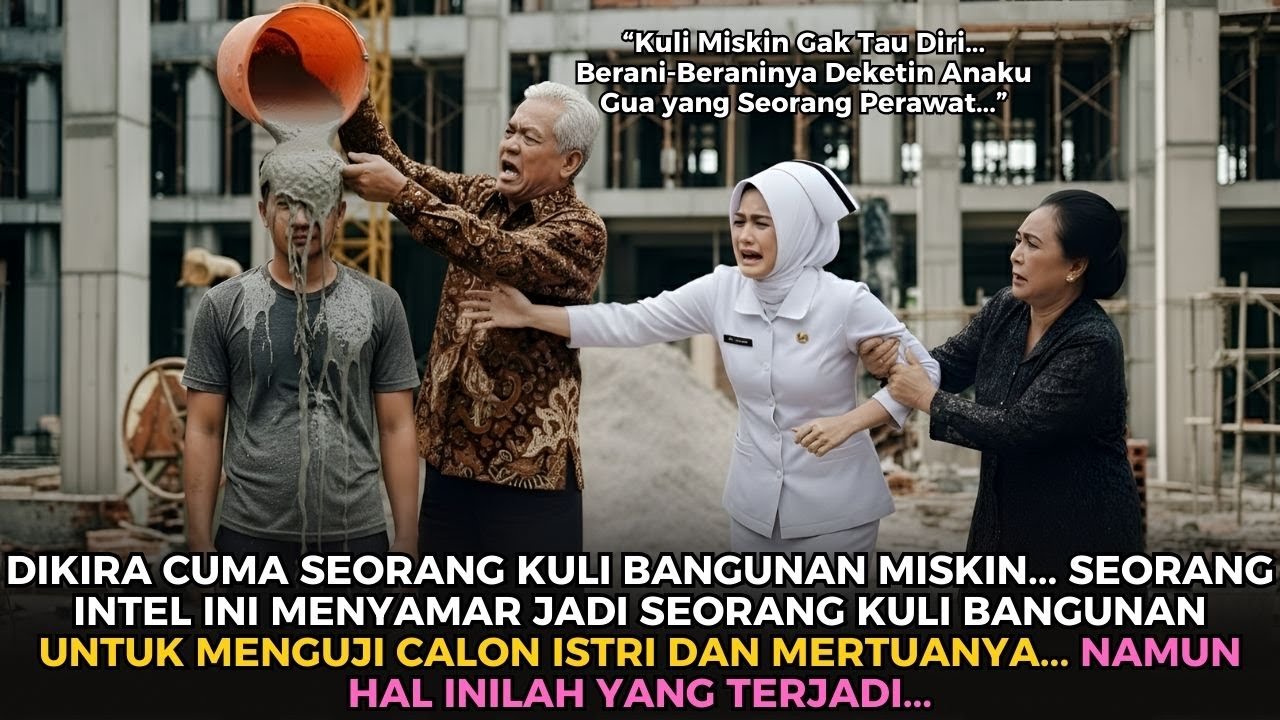 Dikira Hanya Kuli Bangunan Miskin… Pria Ini Ternyata Intel Negara yang Sedang Menyamar!