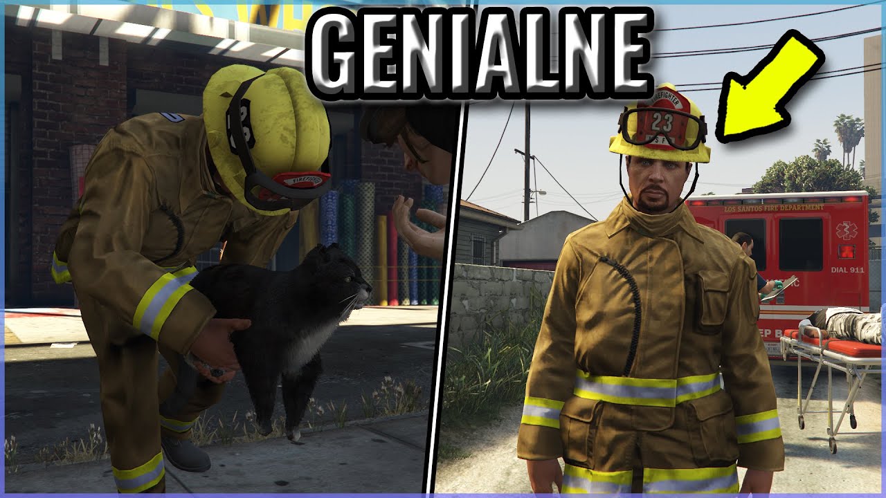 PRACA STRAŻAKA W GTA ONLINE JEST IDEALNA