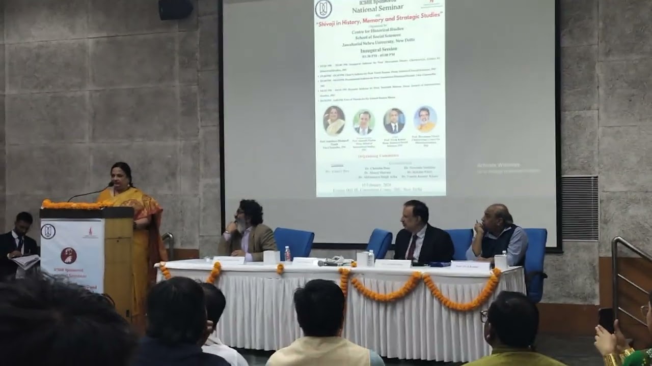 JNU VC speech on Shivaji in History, Memory and Strategic Studies 