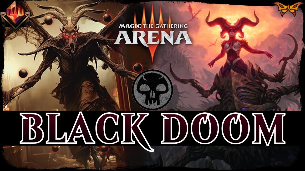 DOOMSDAY DEMONS | MTG Arena - Mono Black Demons MYTHIC RANK DUSKMOURN Standard