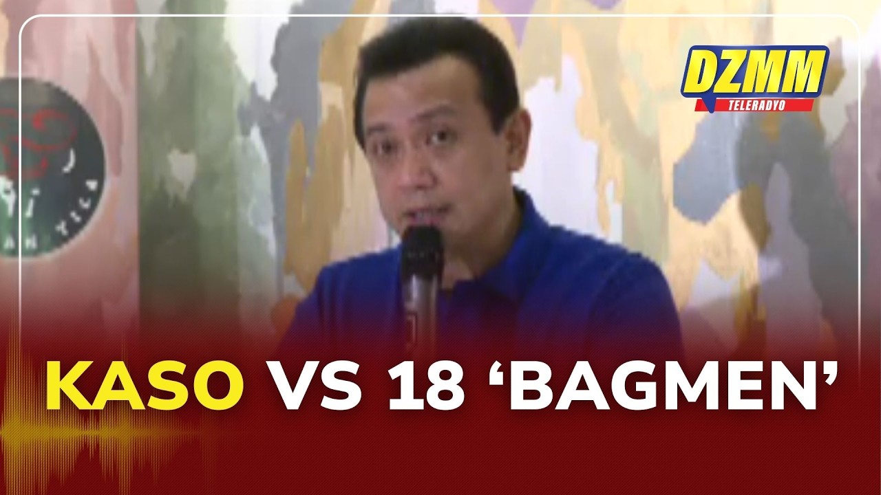 Trillanes to file cyberlibel, perjury raps vs 18 'bagmen' at DOJ | DZMM Teleradyo (05 March 2026)