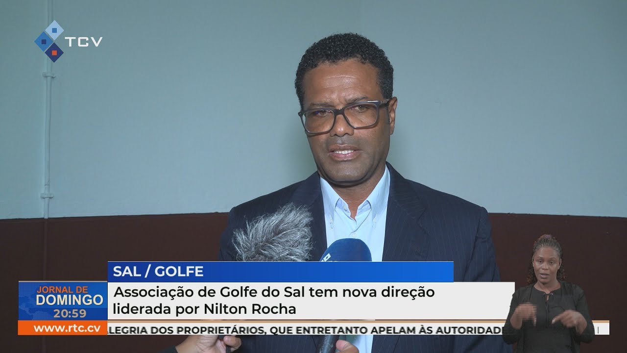 Associação de Golfe do Sal tem nova direção liderada por Nilton Rocha