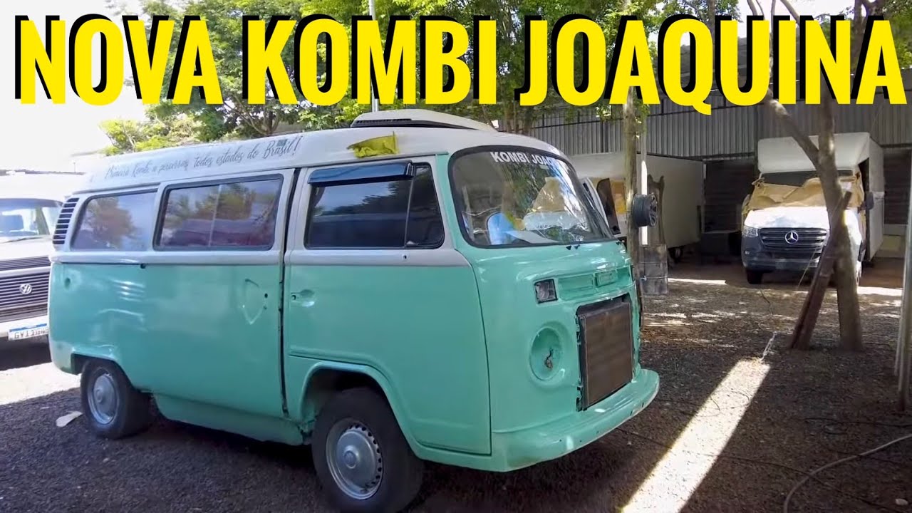 VEJA COMO ESTÁ SENDO NOSSOS DIAS NA FÁBRICA DE MOTORHOMES E A COR NOVA DA KOMBI JOAQUINA