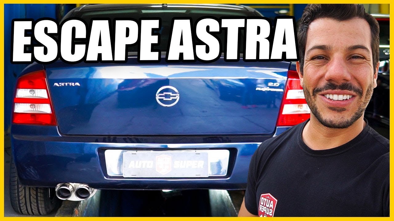 Chevrolet Astra - Novo Escapamento e RONCO Animal da PASSAT VR6